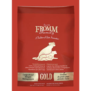 Fromm Large Breed Weight Management Gold Dog Food