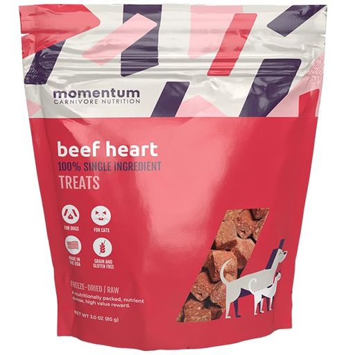 Momentum Beef Heart Treat-Heart : 3.5oz