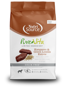 NutriSource PureVita Kangaroo & Green Lentils Entrée Dog Food