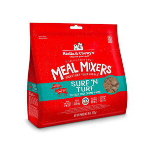 Stella & Chewy's Freeze-Dried Raw Meal Mixers Dog Food Topper - Surf 'N Turf