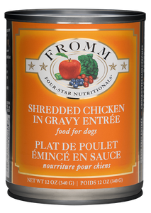 Fromm Four-Star Shredded Chicken in Gravy Entrée Dog Food