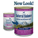 Natural Balance L.I.D. Limited Ingredient Diets Sweet Potato & Venison Canned Dog Food