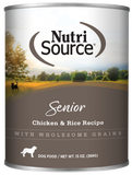 NutriSource Senior Formula Wet Dog Food