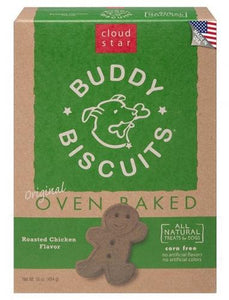 Cloud Star Buddy Biscuits Oven Baked Roasted Chicken Dog Treats