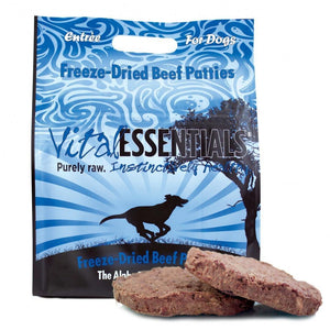 Vital Essentials Beef Patties Freeze Dried Dog Food