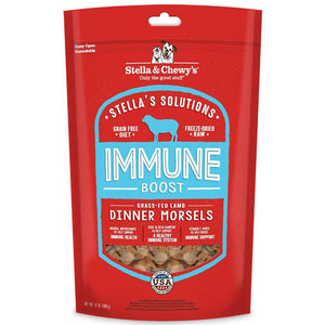 Stella & Chewy's Stella's Solutions Grain Free Immune Boost Grass Fed Lamb Dinner Morsels Freeze-Dried Raw Dog Food