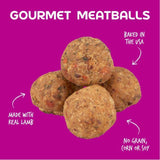 Wag More Bark Less Meatballs: Lamb Dog Treats