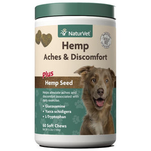 NaturVet Hemp Aches & Discomfort Soft Chew