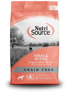 NutriSource Small Bites Seafood Select Recipe Dog Food