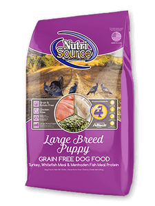 NutriSource Large Breed Puppy Grain Free Turkey & Fish Recipe Dry Dog Food