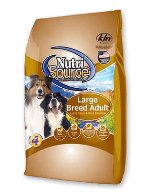 NutriSource Large Breed Adult Lamb and Rice