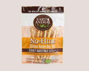 Earth Animal Chicken No-Hide® Dog STIX 10 pack