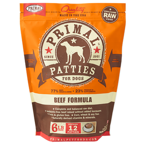 Primal Pet Foods Canine Raw Frozen Patties