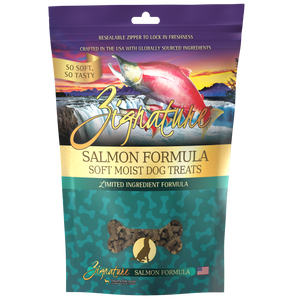 Zignature Soft Moist Dog Treats Salmon Formula