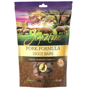 Zignature Ziggy Bars Pork Formula Dog Treats