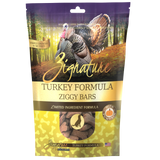 Zignature Ziggy Bars Turkey Formula Dog Treats